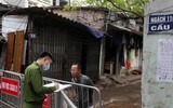 Một ngày ở khu vực cách ly ngõ 165 Cầu Giấy